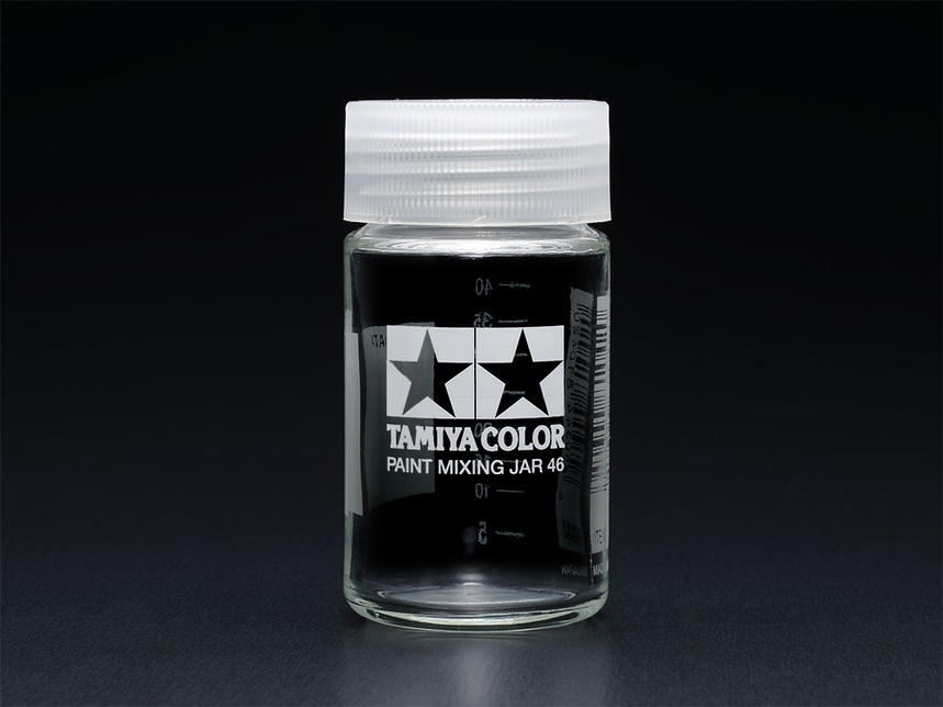 [ T81042 ] Tamiya Paint Mixing Jar 46 w/Measure