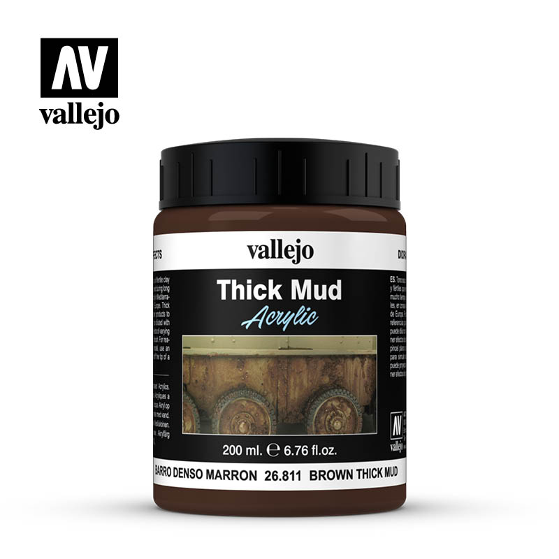 [ VAL26811 ] Vallejo Brown Thick Mud