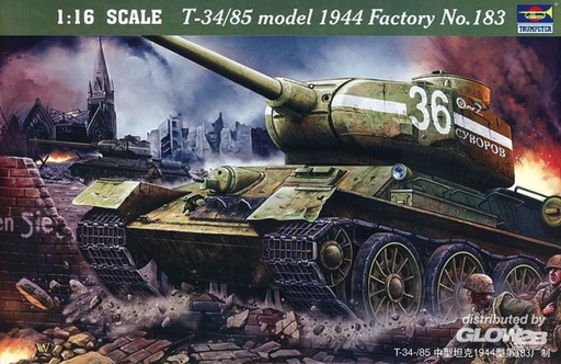 [ TRU00902 ] TRUMPETER T34/85 Model 1944     1/16 
