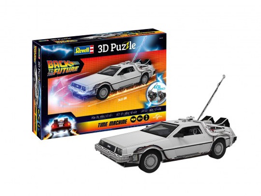 [ RE00221 ] Revell DeLorean &quot;Back to the future&quot;  3D puzzle