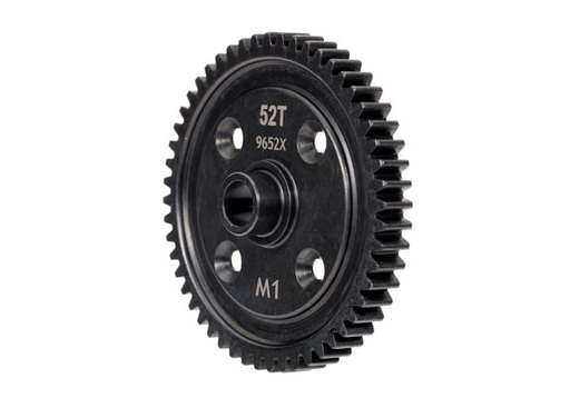 [ TRX-9652X ] Traxxas Spur gear, 52-tooth, machined steel (1.0 metric pitch) - trx9652x