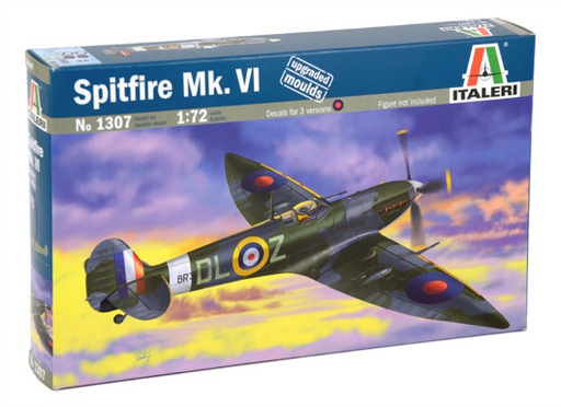 [ ITA-1307 ] Italeri Spitfire Mk. VI 1/72