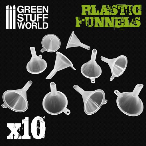 [ GSW2196 ] Green stuff world   plastic funnels / trechter