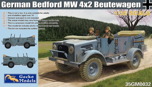 [ 35GM0032 ] Gecko Models German Bedford MW 4x2 Beutewagen  1/35