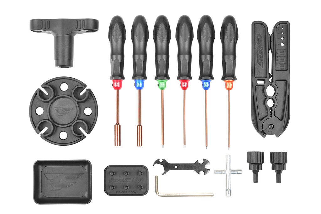 [ PROC-16250 ] Corally- RC Car Tool Set - Incl. Tool Bag - 16 Tools
