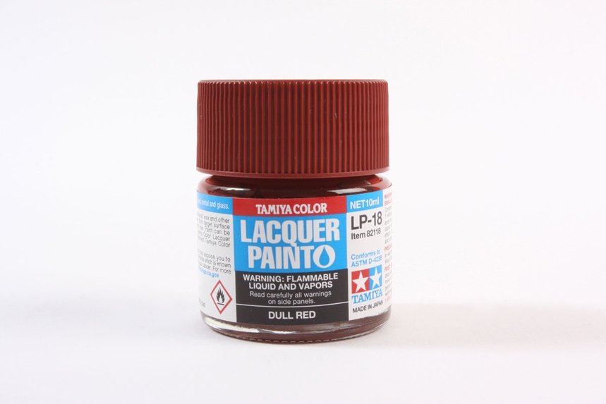 [ T82118 ] Tamiya lacquer paint dull red LP-18 10ml