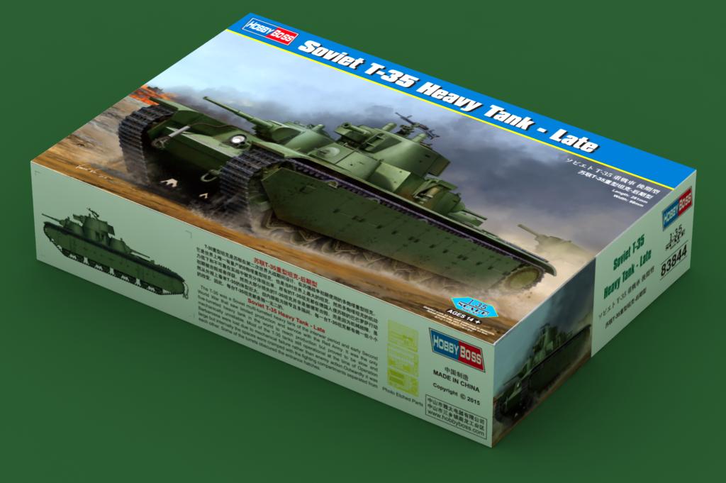 [ HB83844 ] Hobbyboss Soviet T-35 Heavy Tank - Late  1/35