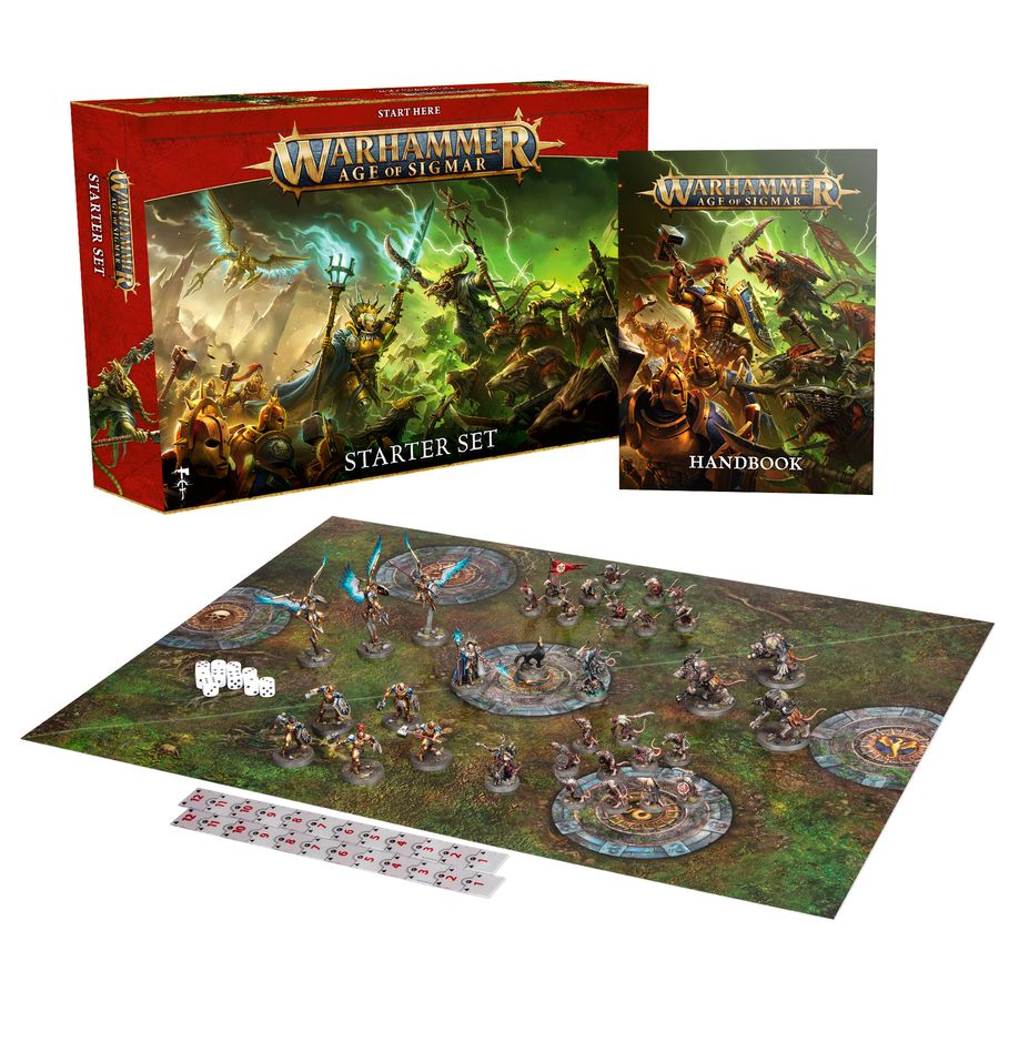 [ GW80-19 ] AGE OF SIGMAR: STARTER SET (Leverbaar vanaf 10 augustus)