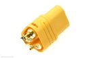 [ GF-1091-002 ] Connector - MT-60 3-Polig - Goud contacten - Man. - 4 st 