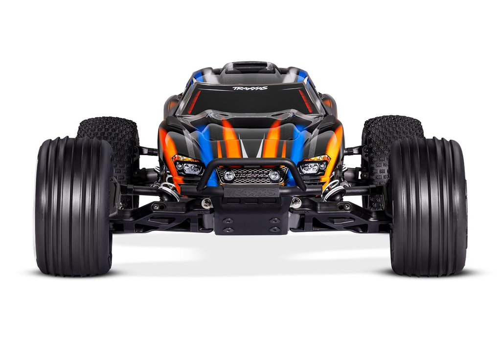 [ TRX-37354-4BLUE ] Traxxas Rustler 2wd BL-2S HD blue - TRX37354-4BLUE