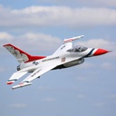 [ EFL178500 ] F-16 Thunderbirds 70mm EDF Jet BNF Basic with AS3X &amp; Optional use SAFE SELECT