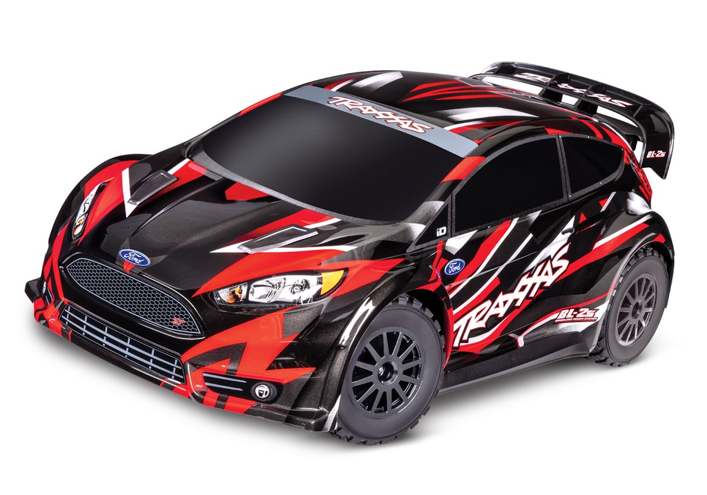 [ TRX-74154-4BLUE ] Traxxas Ford Fiesta ST rally BL-2S- Blue - TRX74154-4Blue