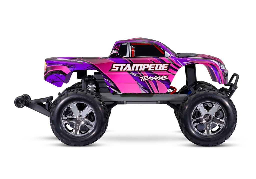 [ TRX-36254-8GRN ] Traxxas stampede 2WD brushed HD incl battery &amp; USB-C charger - Green - TRX36254-8GRN