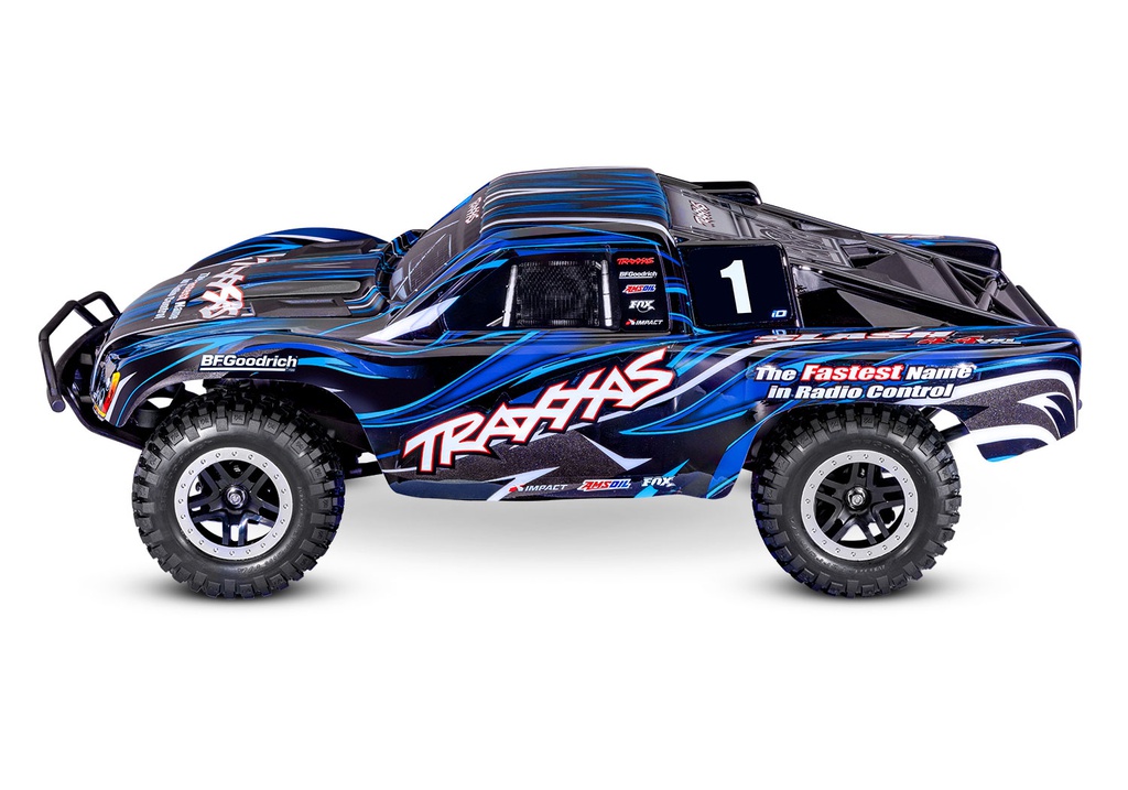 [ TRX-68386-4BLUE ] Traxxas Slash 4x4 VXL clipless HD - BLue - TRX68386-4BLUE