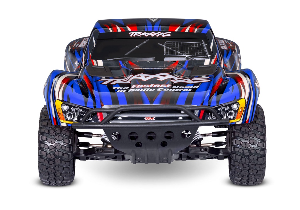 [ TRX-58134-4BLUE ] Traxxas Slash brushless BL-2S, 1/10 2WD short course racing truck - Blue - TRX58134-4BLUE