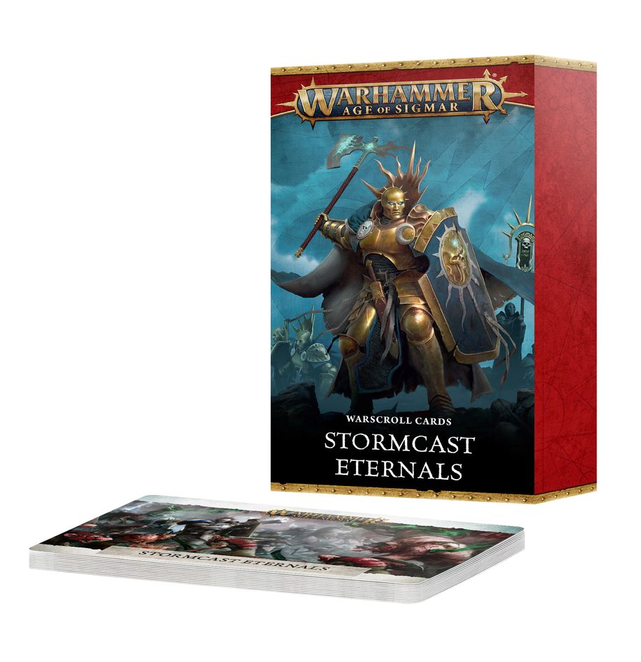 [ GW96-05 ] WARSCROLL CARDS: STORMCAST ETERNALS (Leverbaar vanaf 26/10)