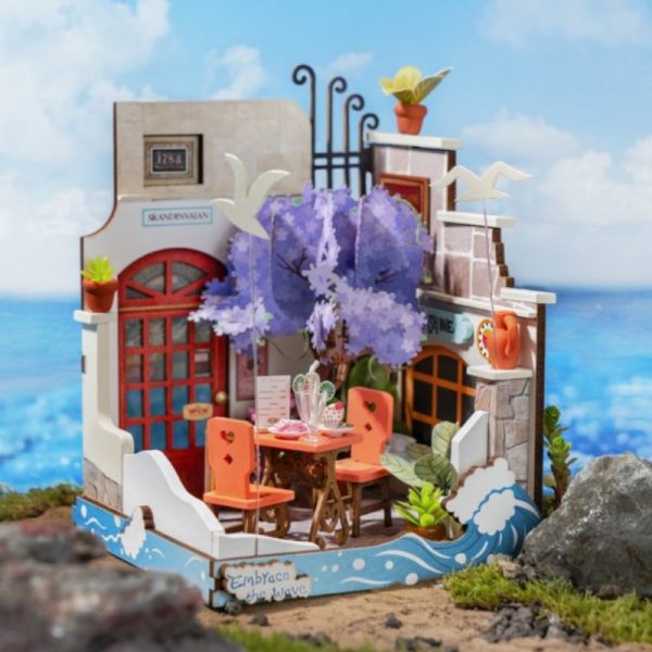 [ ROLIFEDS039 ] Rolife DIY Minature House Sea Holiday Restaurant