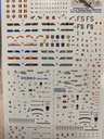 [ DACODCD14476 ] Daco Products F16A/B (MLU) 1980-90's Squadron markings, Stencilling &amp; Zappings