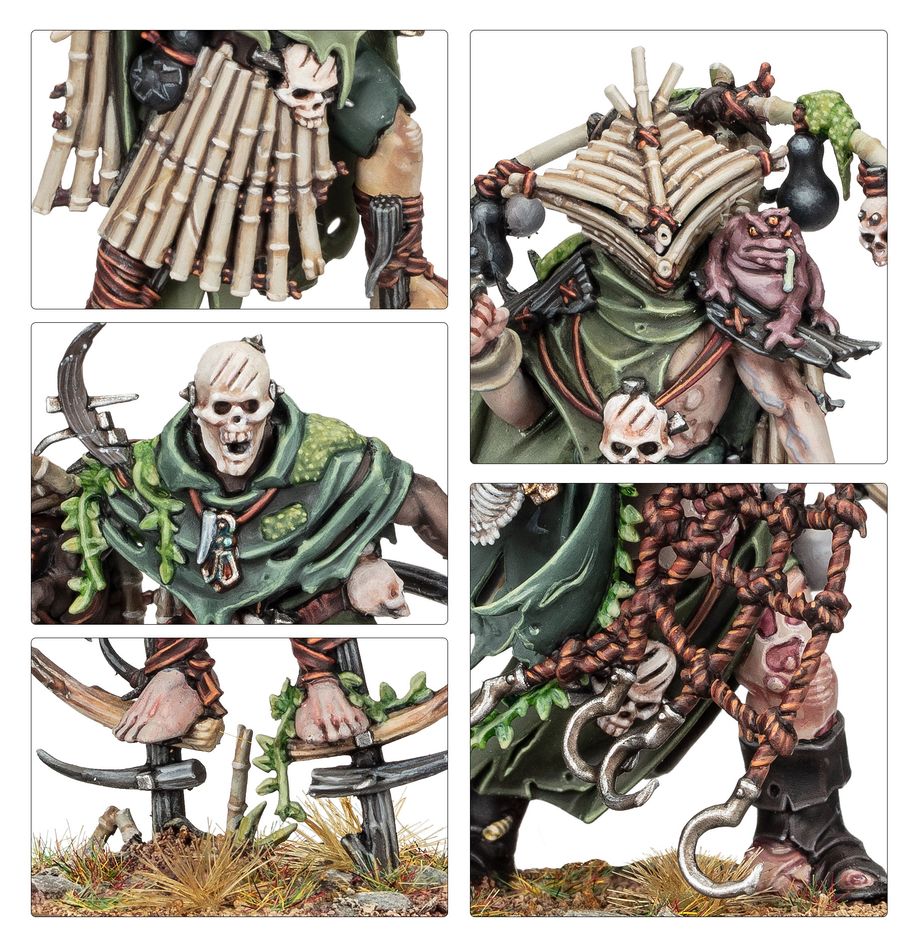 [ GW83-102 ] BATTLEFORCE: MAGGOTKIN OF NURGLE: SHUDDERBLIGHT CYST (Leverbaar vanaf 29/11)