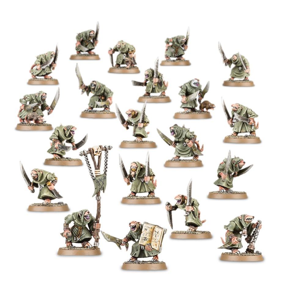 [ GW90-12 ] SKAVEN: PLAGUE MONKS