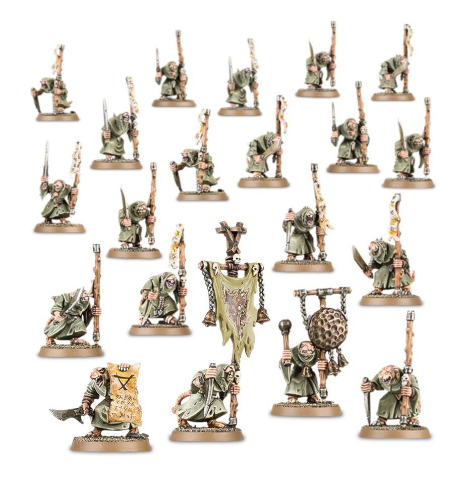 [ GW90-12 ] SKAVEN: PLAGUE MONKS