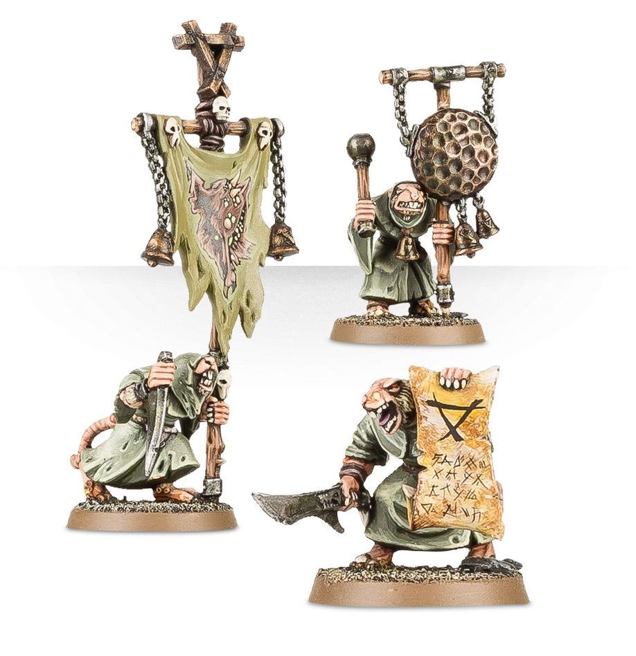 [ GW90-12 ] SKAVEN: PLAGUE MONKS