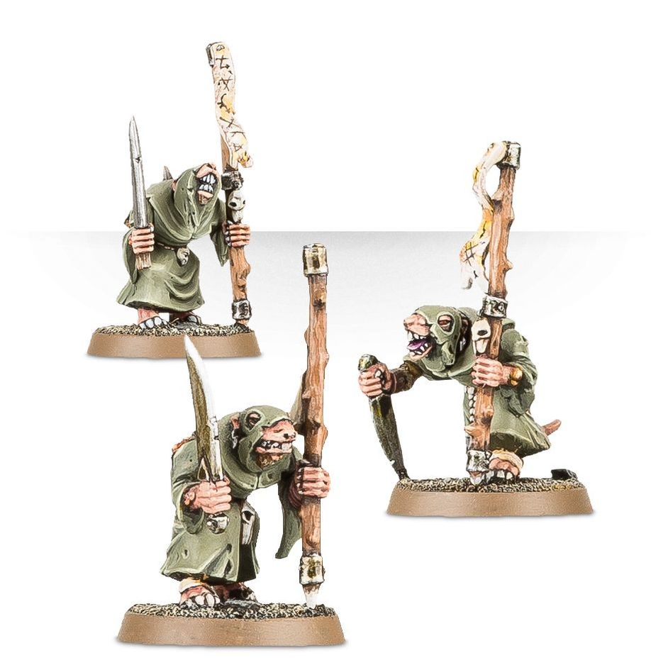 [ GW90-12 ] SKAVEN: PLAGUE MONKS