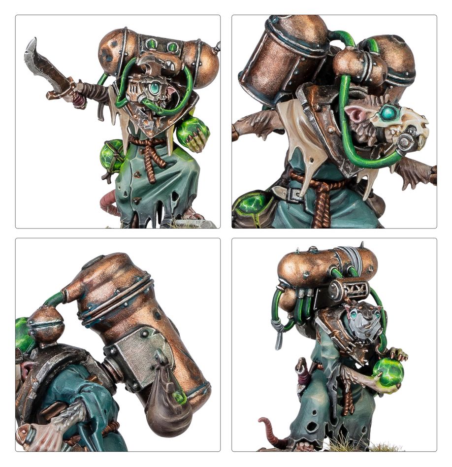 [ GW90-47 ] SKAVEN: ACOLYTE GLOBADIERS