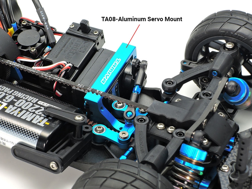 [ T22004 ] Tamiya TA-08 aluminium servo mount