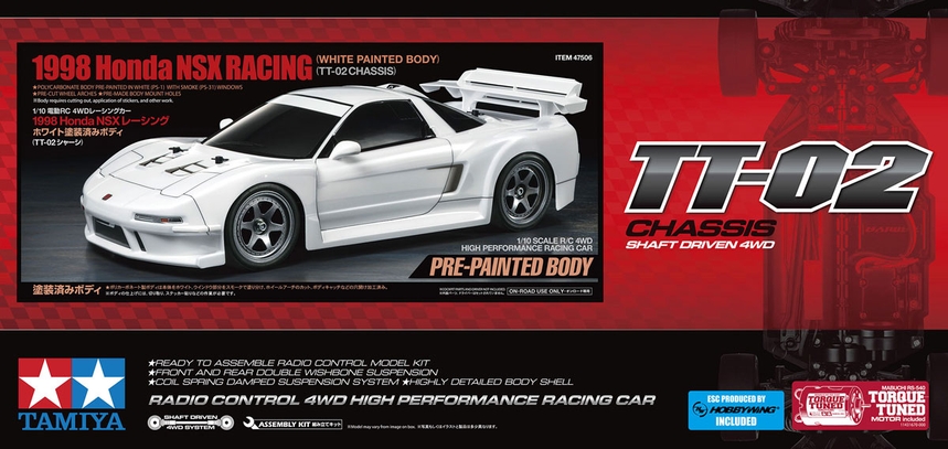 [ T47506 ] Tamiya Honda NSX racing 1998 (painted body)