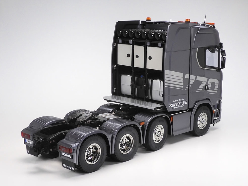 [ T56376 ]  Tamiya Scania 770s 8x4/4 (painted gunmetal)