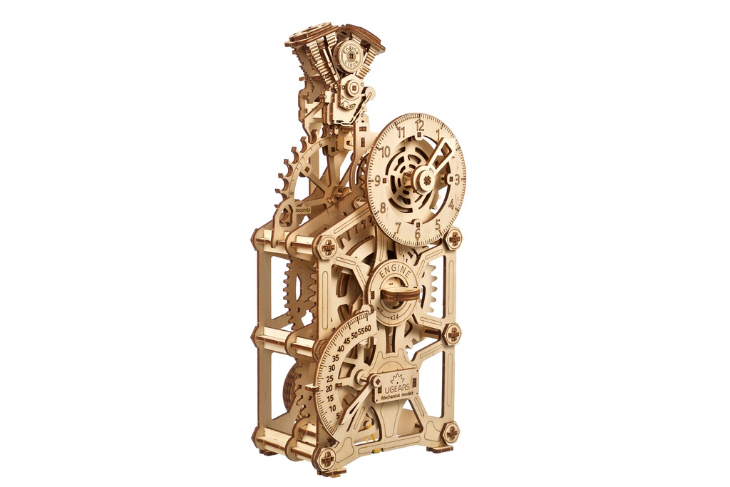 [ UGEARS4820184121843 ] Ugears Motor Klok