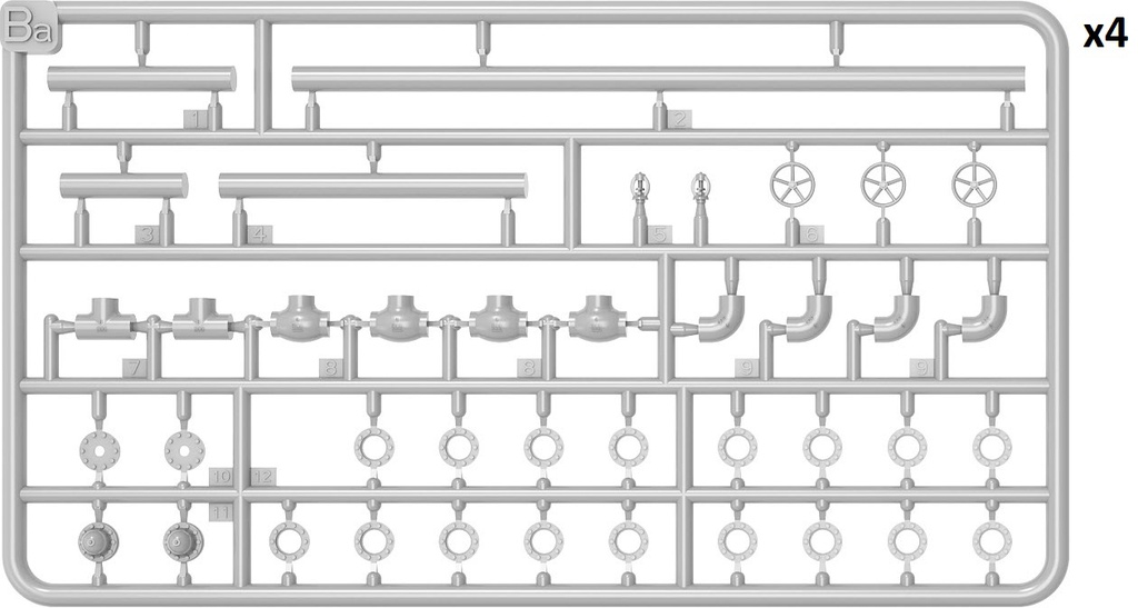 [ MINIART35652 ] Miniart Pipeline Set 1/35