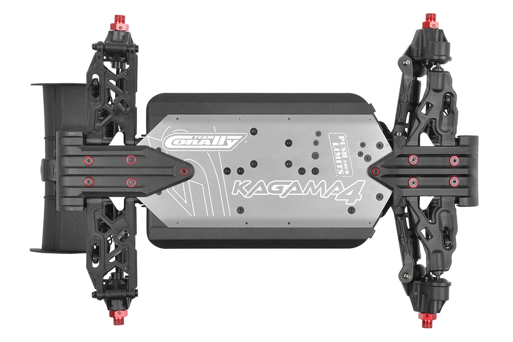 [ PROC-00293-B ] Team Corally - KAGAMA 4 - RTR - Blue - Brushless Power 4S - No Battery - No Charger