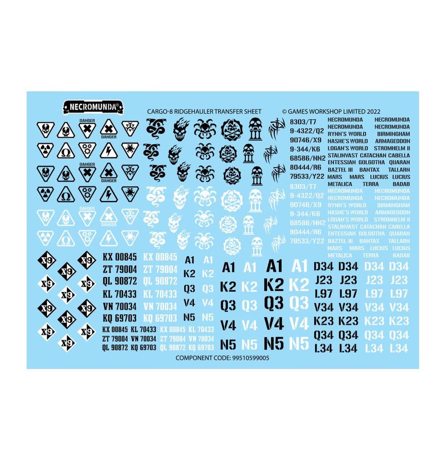 [ GW301-12 ] NECROMUNDA: PROMETHIUM TANKS ON CARGO-8 TRAILER