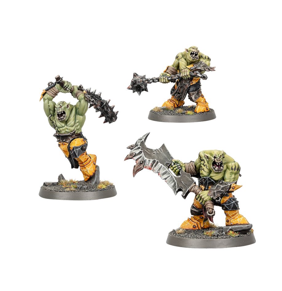 [ GW70-893 ] SPEARHEAD: ORRUK WARCLANS IRONJAWZ BIGMOB