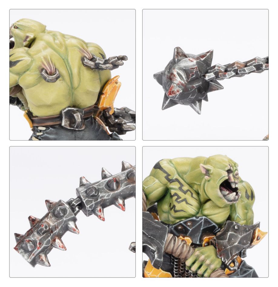 [ GW70-893 ] SPEARHEAD: ORRUK WARCLANS IRONJAWZ BIGMOB