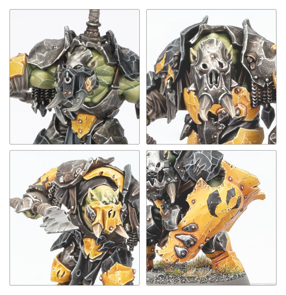 [ GW70-893 ] SPEARHEAD: ORRUK WARCLANS IRONJAWZ BIGMOB