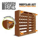 [ GSW10559 ] Green stuff world MDF paint organizer vertical (17ml)