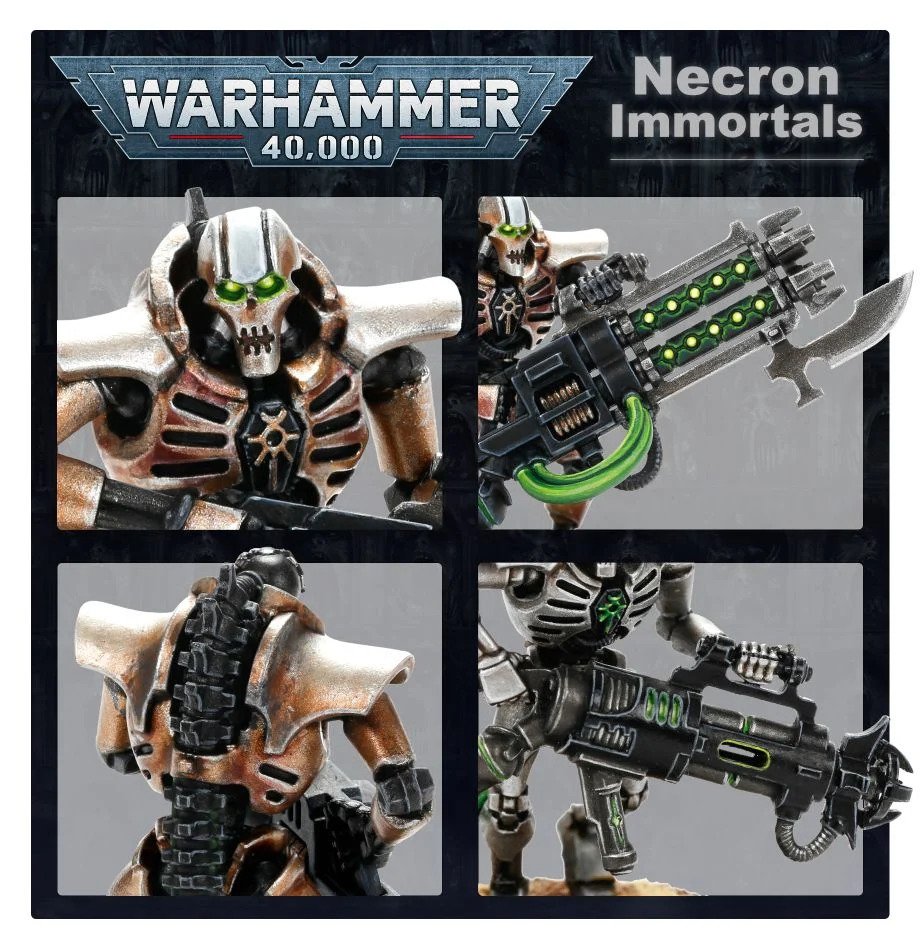 [ GW49-10 ] Necron Immortals / Deathmarks