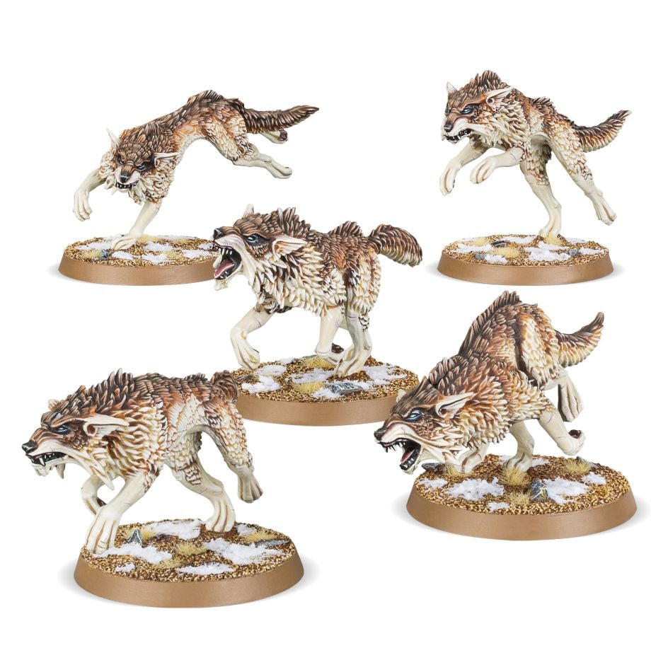 [ GW53-10 ] SPACE WOLVES FERNRISIAN WOLF PACK 