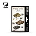 [ VAL70205 ] Vallejo german armour paint set WWII (6x17ml)