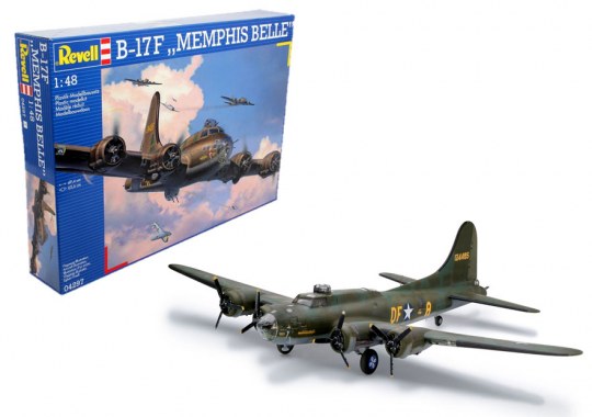 [ RE04297 ] Revell B-17F Memphis Belle 1/48