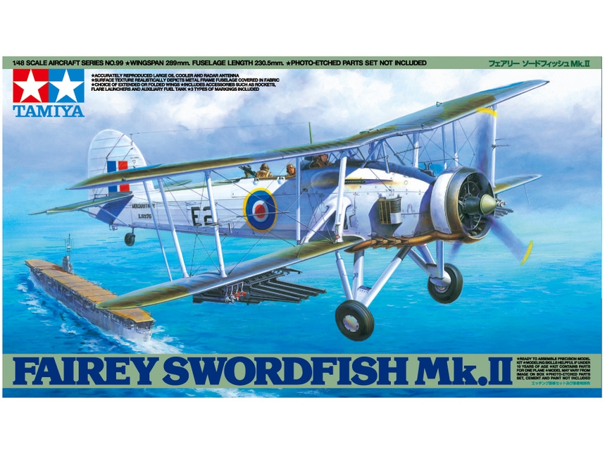 [ T61099 ] Tamiya Fairey Swordfish Mk.II 1/48