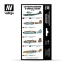 [ VAL71164 ] Vallejo Luftwaffe Maritime And Tropical Colors (8)