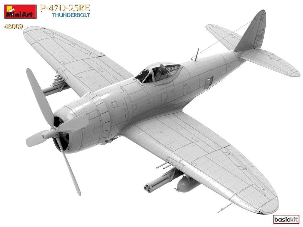 [ MINIART48009 ] Miniart P-47D-25RE Thunderbolt 1/48