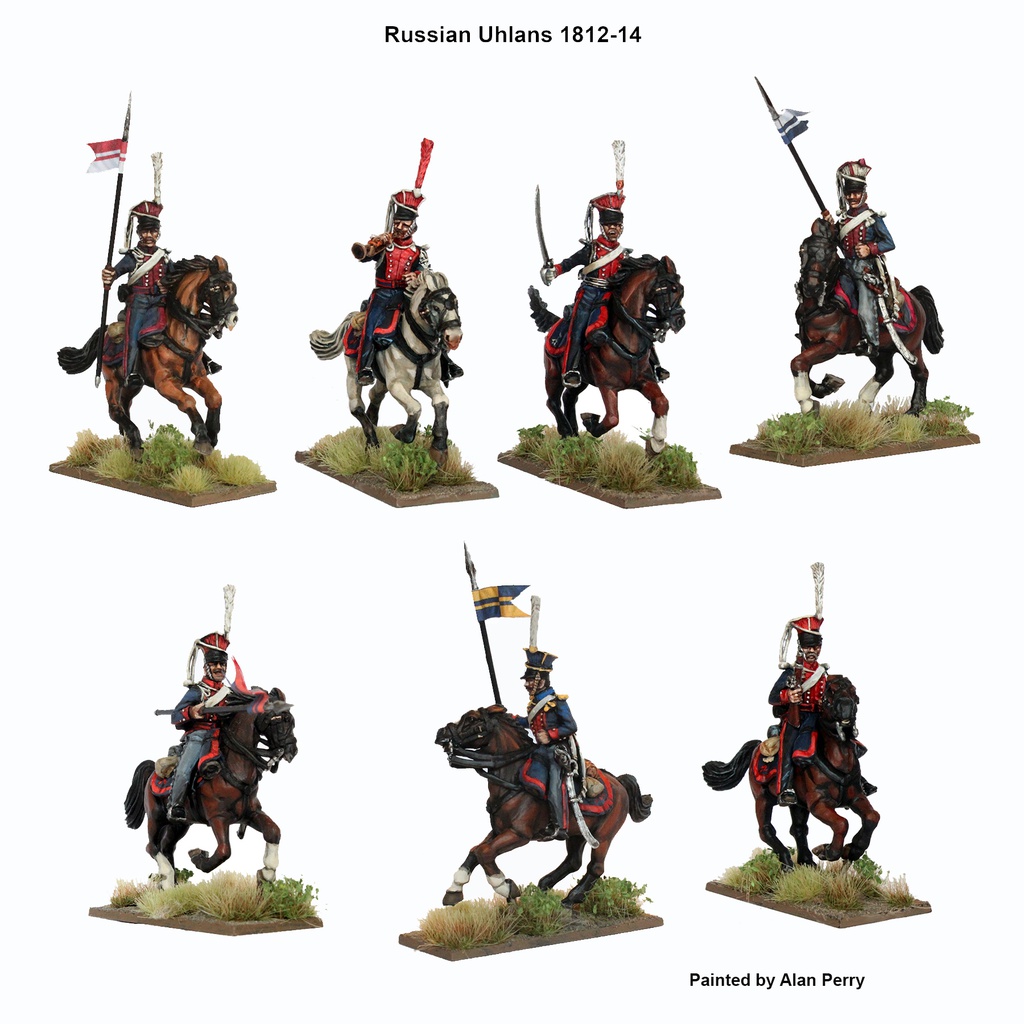 [ PERRYRN105 ] Russian Napoleonic Uhlans 1812-14