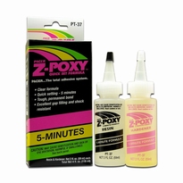 [ PT37 ] zap 5 min epoxy twee flesjes 59ml totaal 118ml