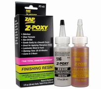 [ PT41 ] zap finishing resin  59ml per flesje totaal 118ml