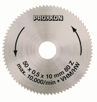 [ PX28011 ] Proxxon Zaagblad HM Ø 50 mm, 80 T.